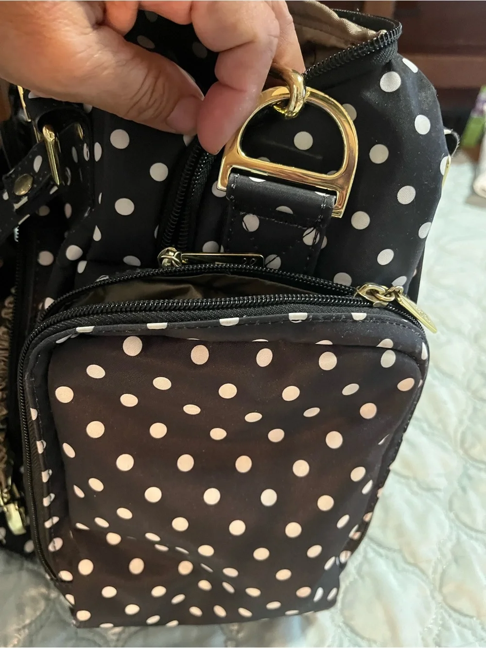 JuJuBe The Duchess Legacy Collection Be Structured Breast Pump Crossbody Bag